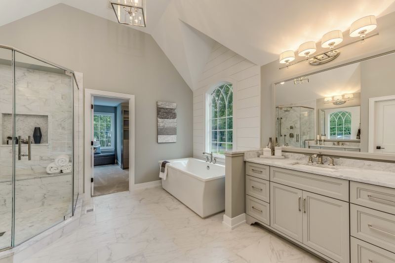 Luxury Bathroom Renovation with Freestanding Tub